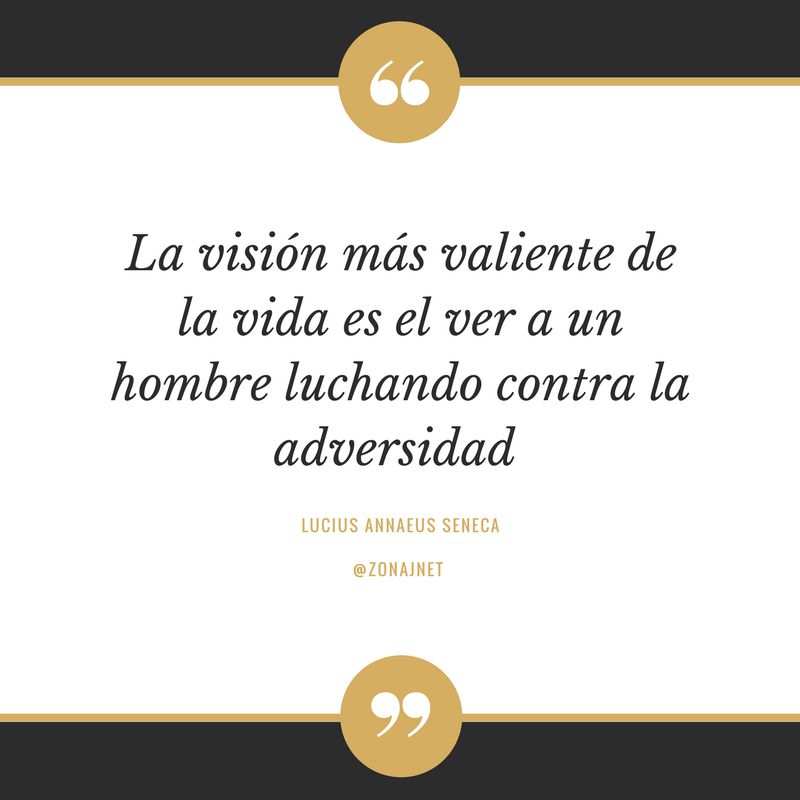 Un cuadrado blanco con rectángulos arriba y abajo en los que hay comillas